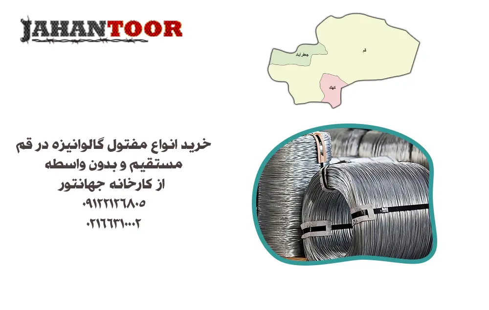خرید مفتول گالوانیزه قم